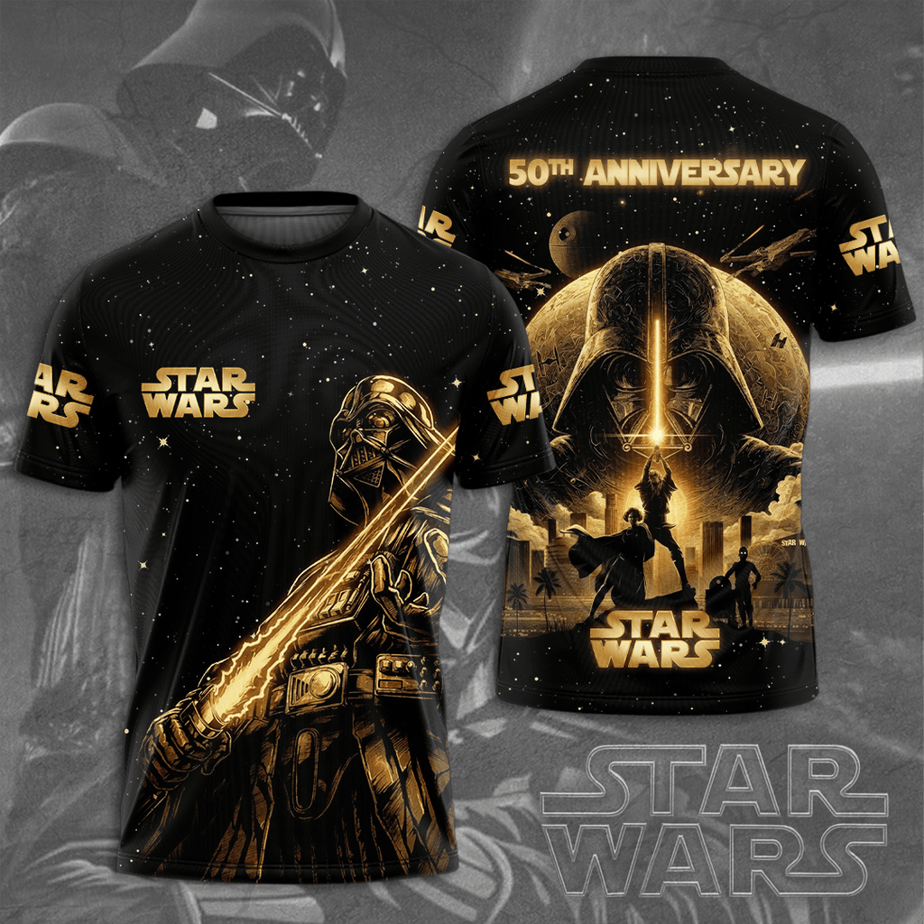 Star Wars 50th Anniversary 3D Apparel – TMTHU6787