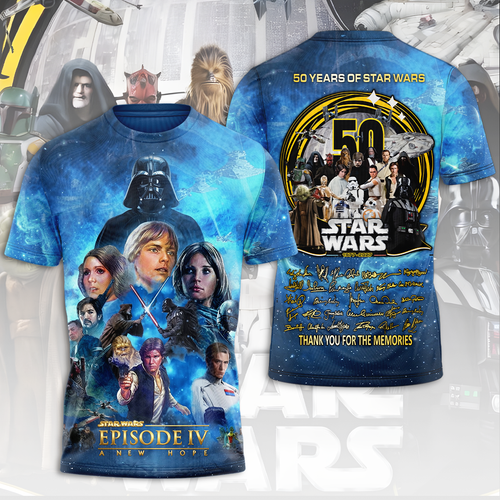 Star Wars 50th Anniversary 3D Apparel – TMTHU6792