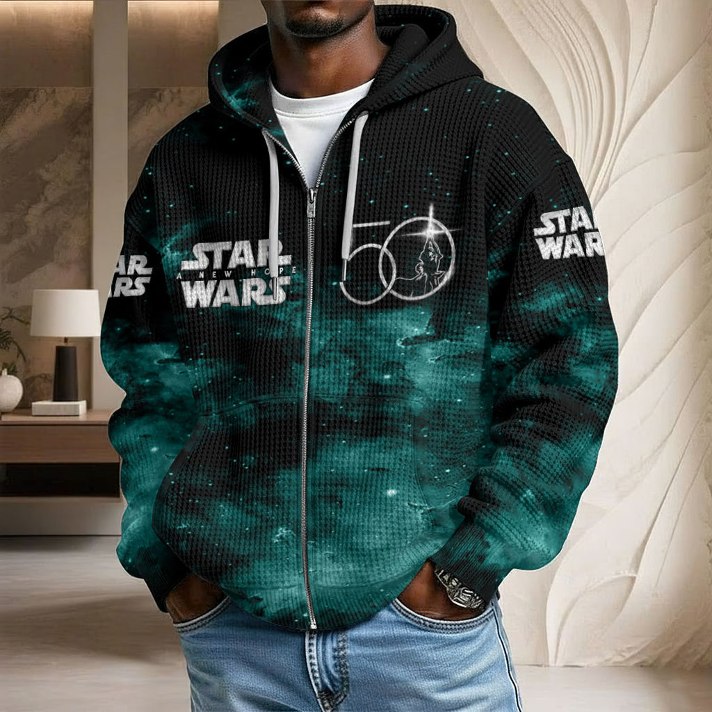 Star Wars 50th Anniversary 3D Unisex Waffle Hoodie – HOATT15164