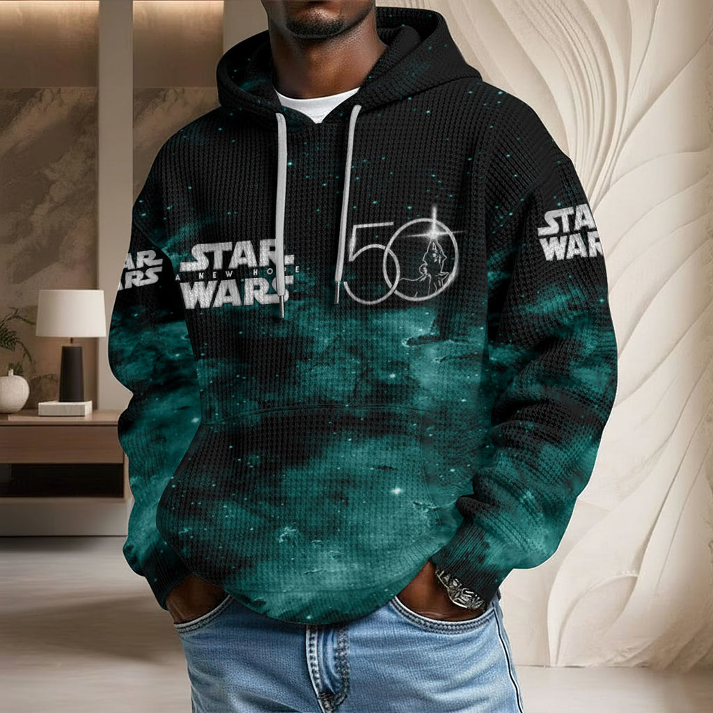 Star Wars 50th Anniversary 3D Unisex Waffle Hoodie – HOATT15164