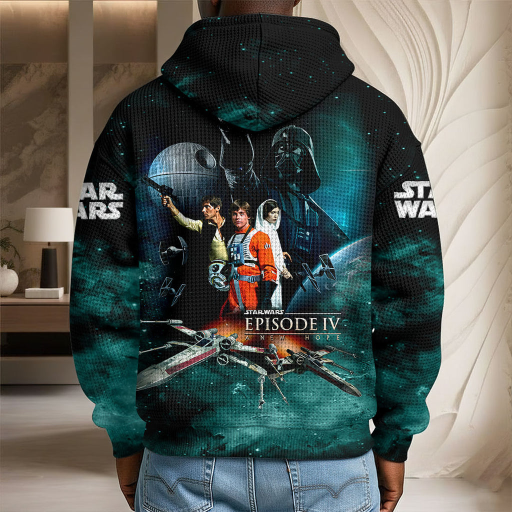 Star Wars 50th Anniversary 3D Unisex Waffle Hoodie – HOATT15164
