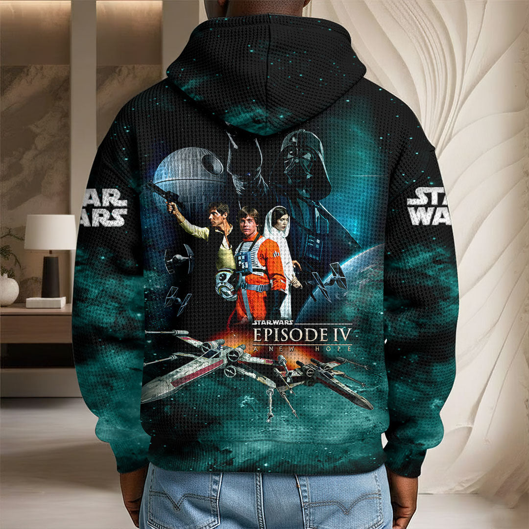 Star Wars 50th Anniversary 3D Unisex Waffle Hoodie – HOATT15164