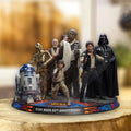 Star Wars 50th Anniversary Custom Shape Acrylic Plaque – TMTHU5507