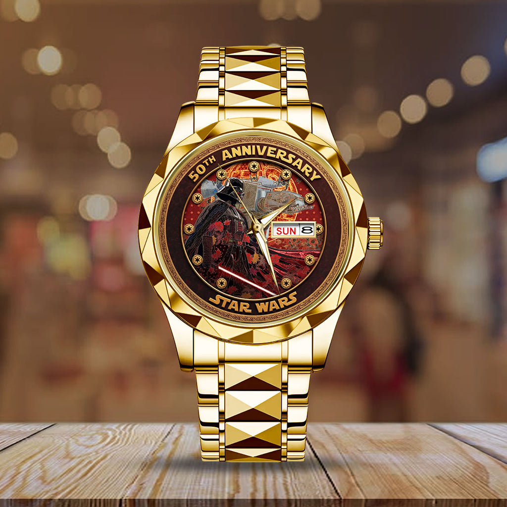 Star Wars 50th Anniversary Alloy Luxury Quartz Watch – TMTHU5603