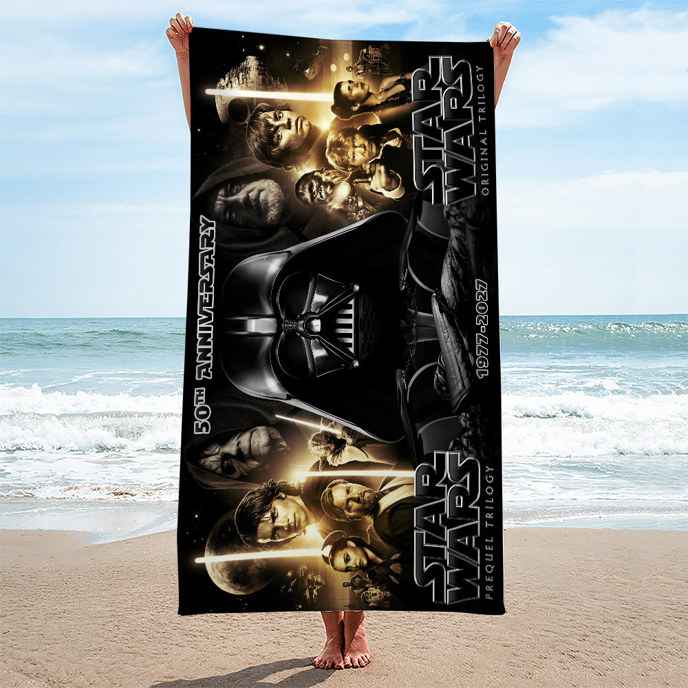 Star Wars 50th Anniversary Rectangle Beach Towel – TMTHU5496