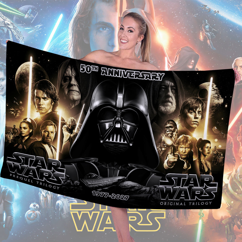 Star Wars 50th Anniversary Rectangle Beach Towel – TMTHU5496