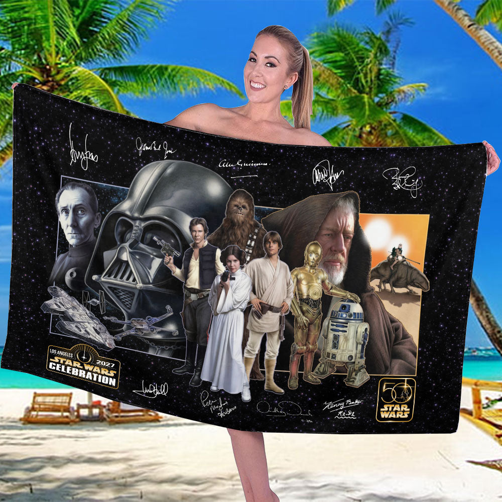 Star Wars 50th Anniversary Rectangle Beach Towel – TMTHU6469