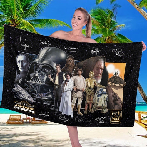 Star Wars 50th Anniversary Rectangle Beach Towel – TMTHU6469