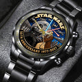 Star Wars 50th Anniversary Black Stainless Steel Watch – TMTHU5088
