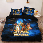 Star Wars 50th Anniversary 3-Piece Duvet Bedding Set – HOATT19459
