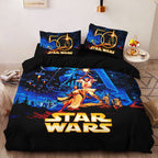 Star Wars 50th Anniversary 3-Piece Duvet Bedding Set – HOATT19812