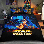 Star Wars 50th Anniversary 3-Piece Duvet Bedding Set – HOATT19812