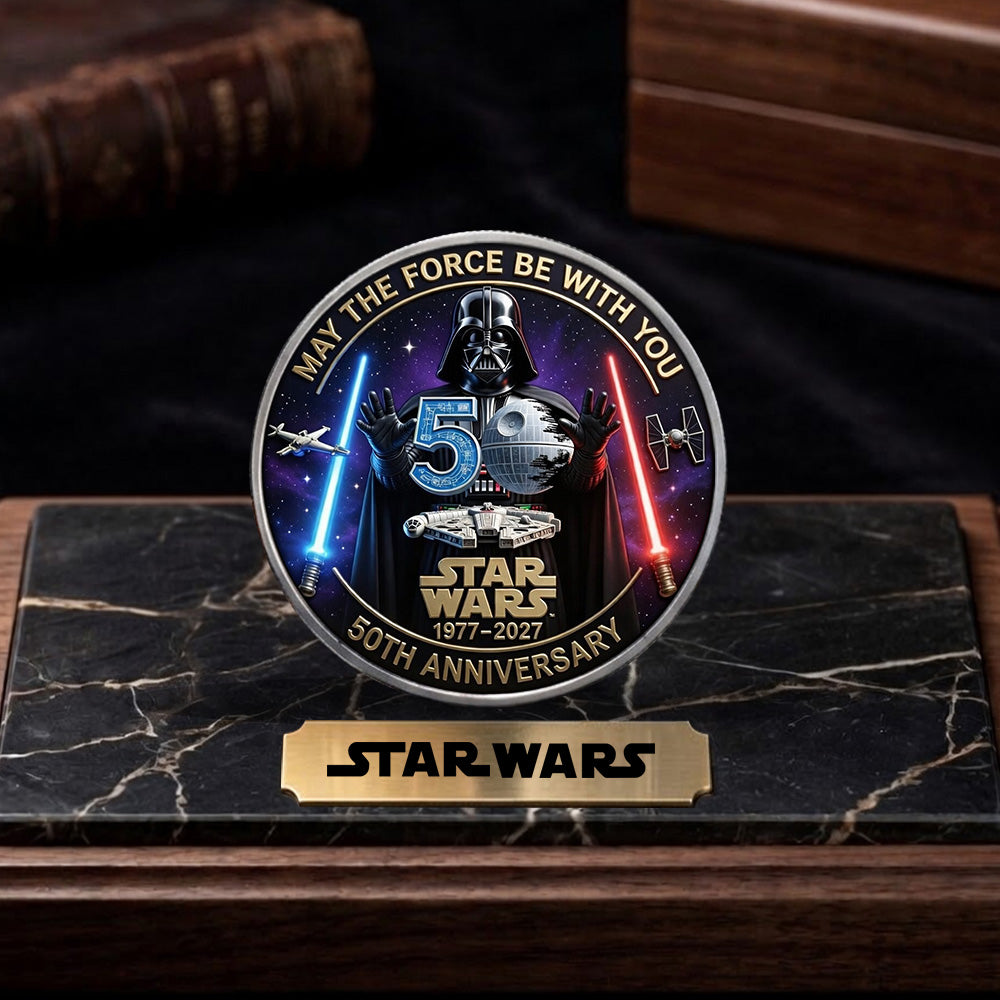 Star Wars 50th Anniversary Commemorative Coin – TMTHU4326