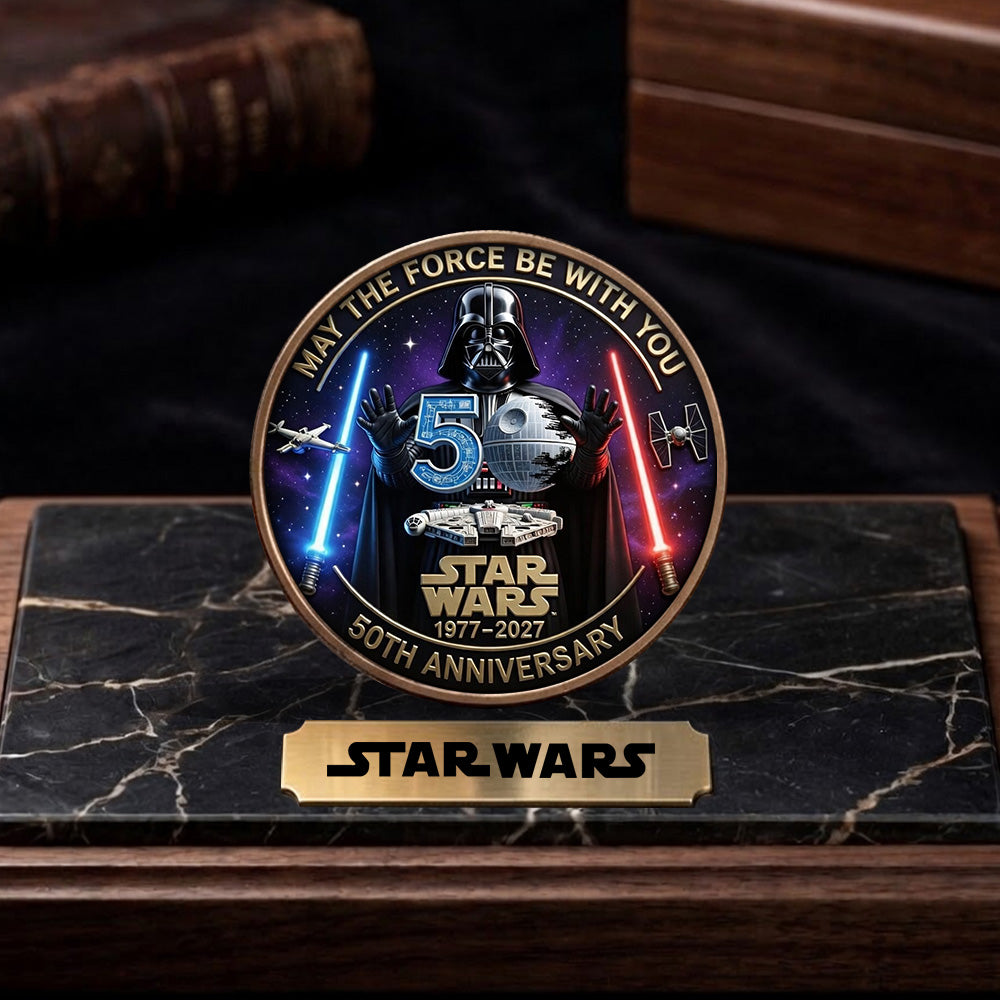 Star Wars 50th Anniversary Commemorative Coin – TMTHU4326