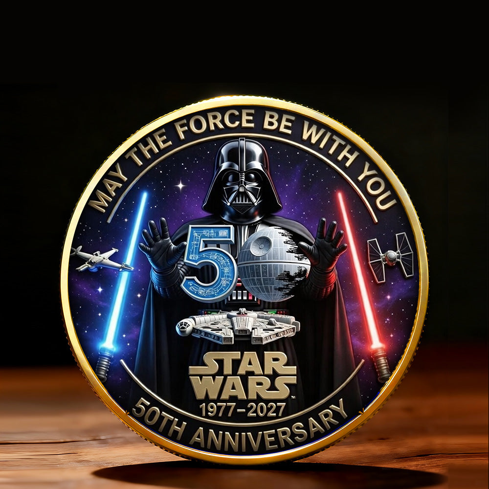 Star Wars 50th Anniversary Commemorative Coin – TMTHU4326