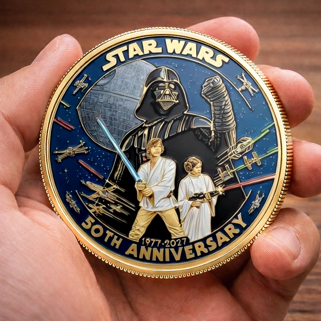 Star Wars 50th Anniversary Commemorative Coin – TMTHU4907