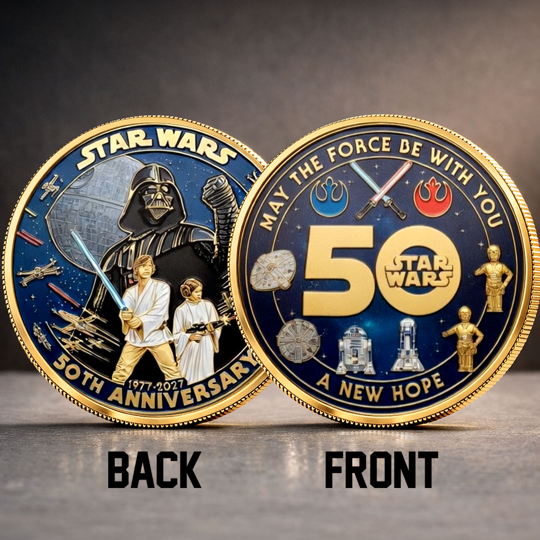 Star Wars 50th Anniversary Commemorative Coin – TMTHU4907