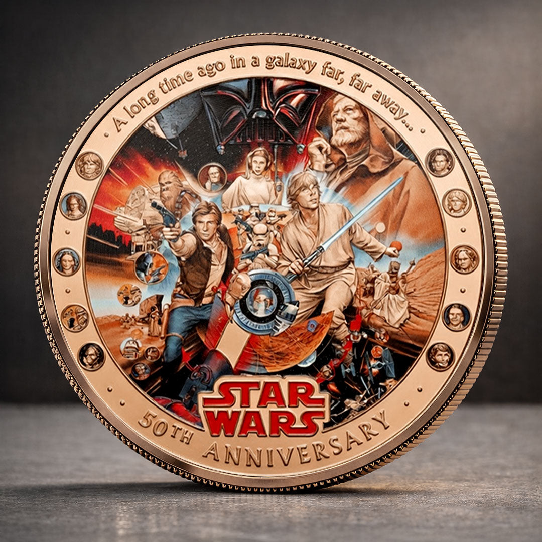 Star Wars 50th Anniversary Commemorative Coin – TMTHU4913