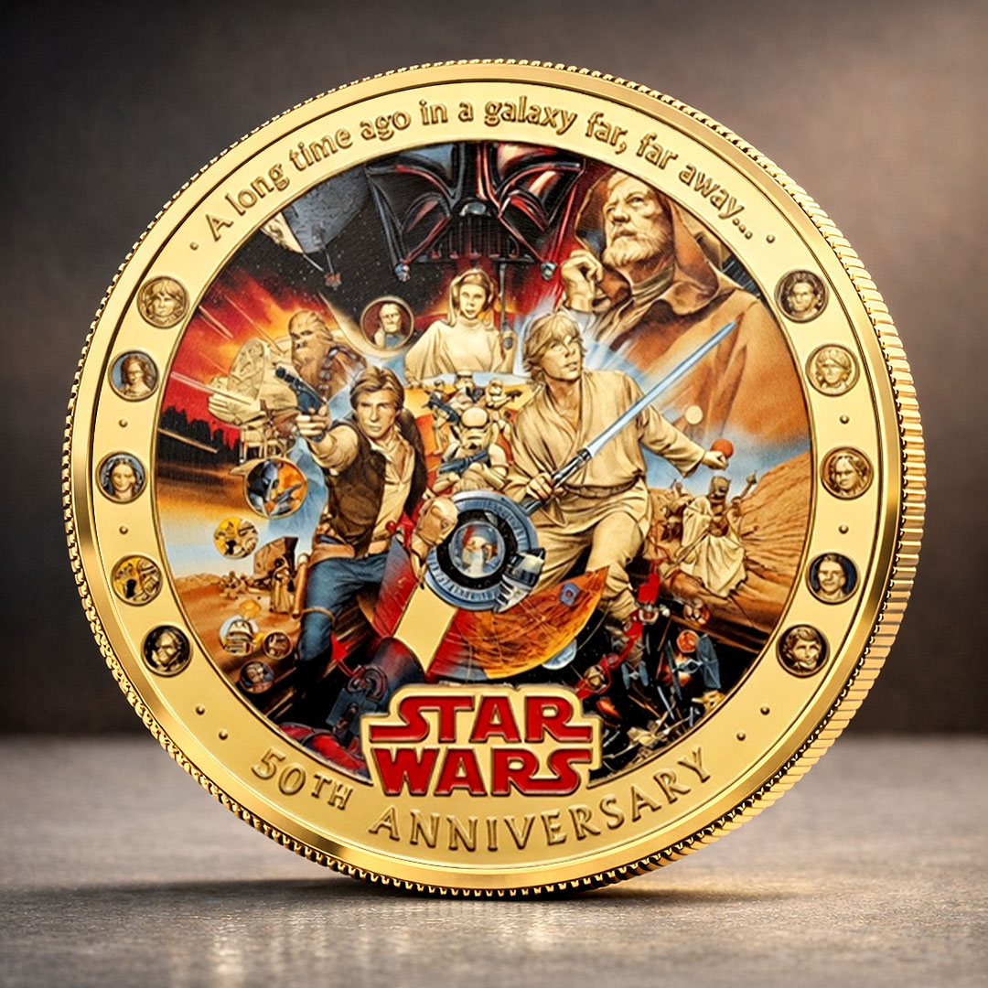 Star Wars 50th Anniversary Commemorative Coin – TMTHU4913