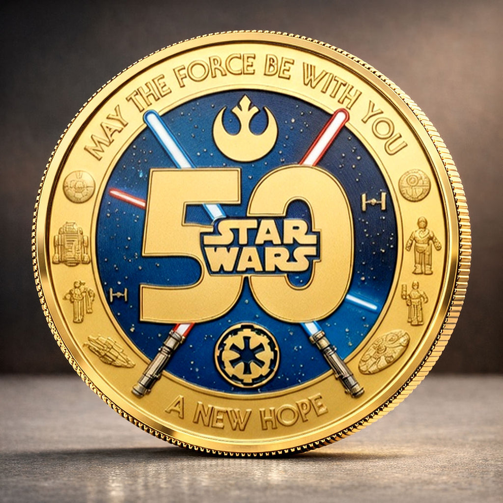 Star Wars 50th Anniversary Commemorative Coin – TMTHU4916