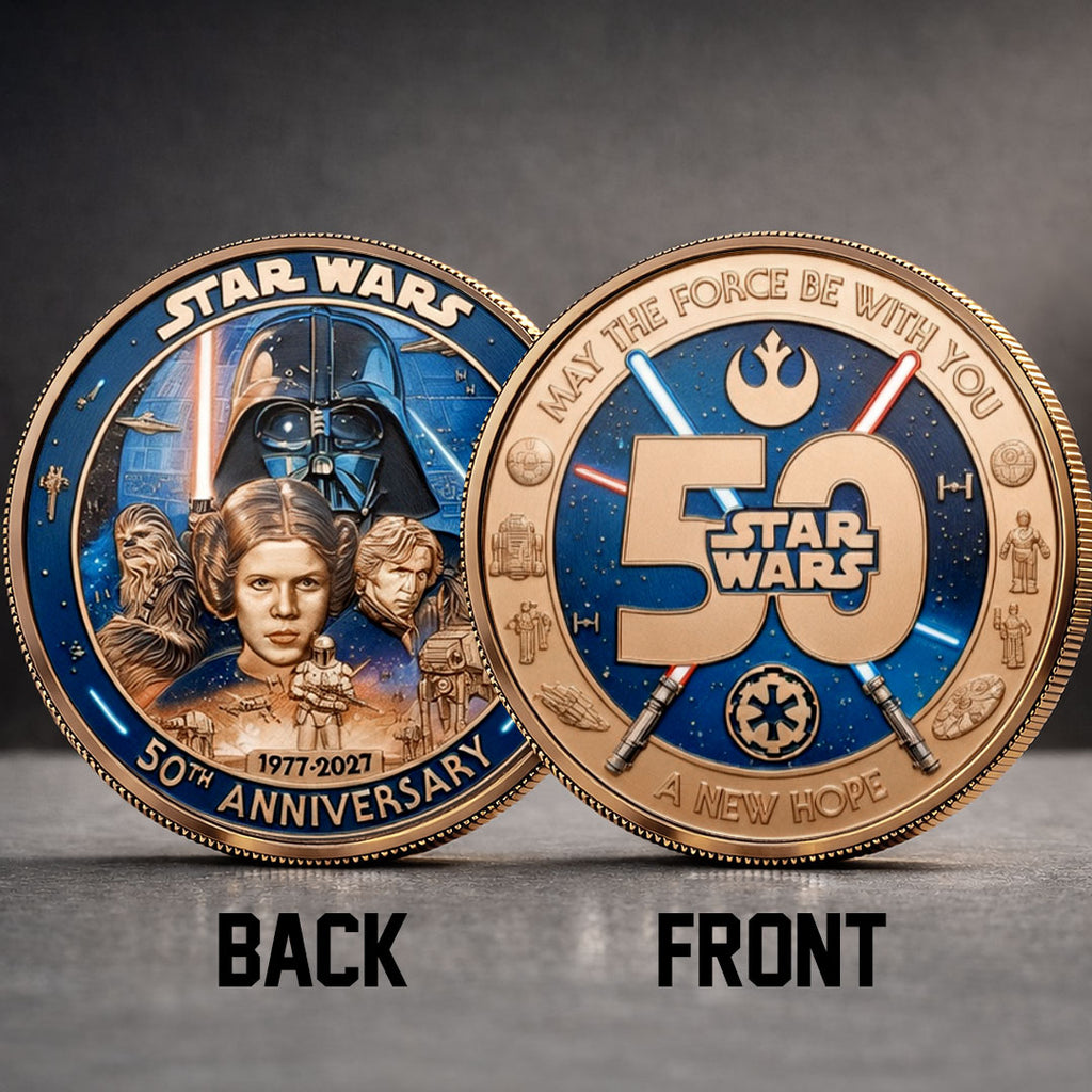 Star Wars 50th Anniversary Commemorative Coin – TMTHU4916