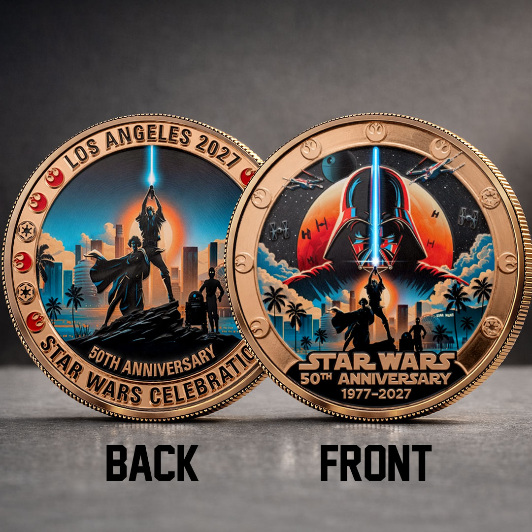 Star Wars 50th Anniversary Commemorative Coin – TMTHU5298
