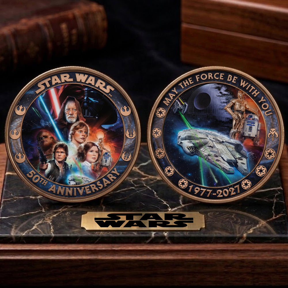 Star Wars 50th Anniversary Commemorative Coin – TMTHU6111