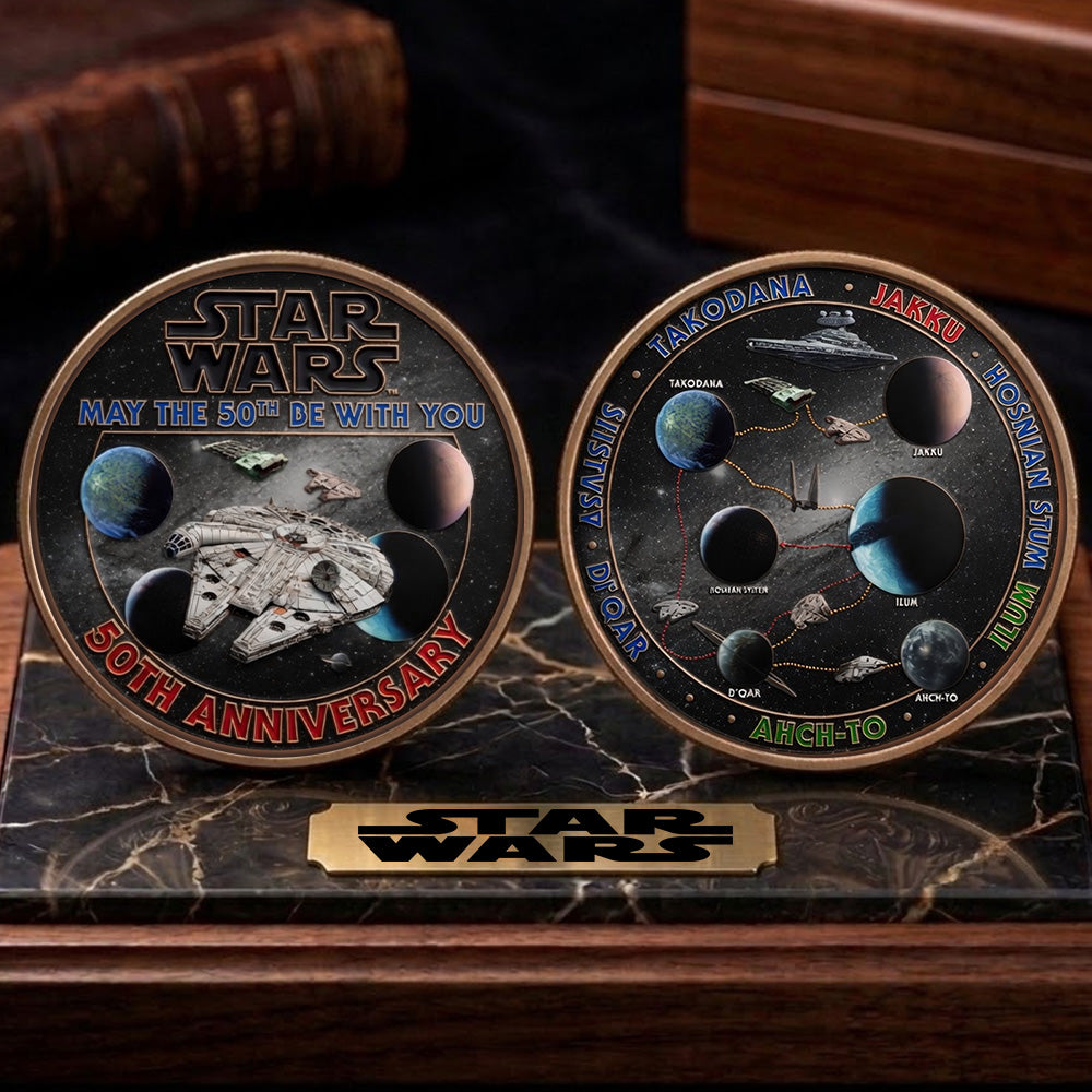 Star Wars 50th Anniversary Commemorative Coin – TMTHU6314