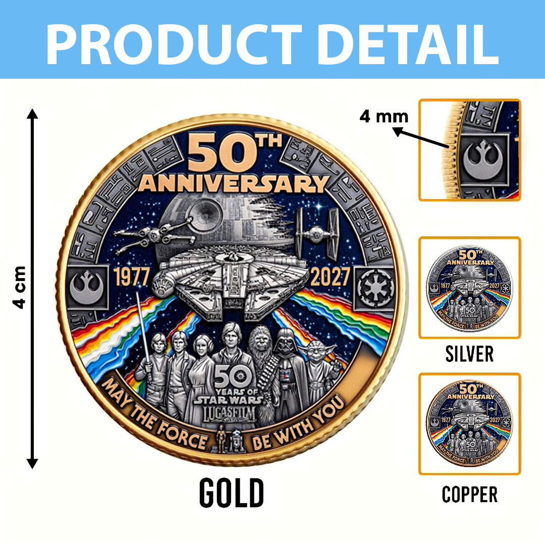 Star Wars 50th Anniversary Commemorative Coin – MAITM15034