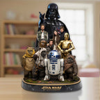 Star Wars 50th Anniversary Custom Shape Acrylic Plaque – TMTHU4904