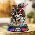 Star Wars 50th Anniversary Custom Shape Acrylic Plaque – TMTHU5454