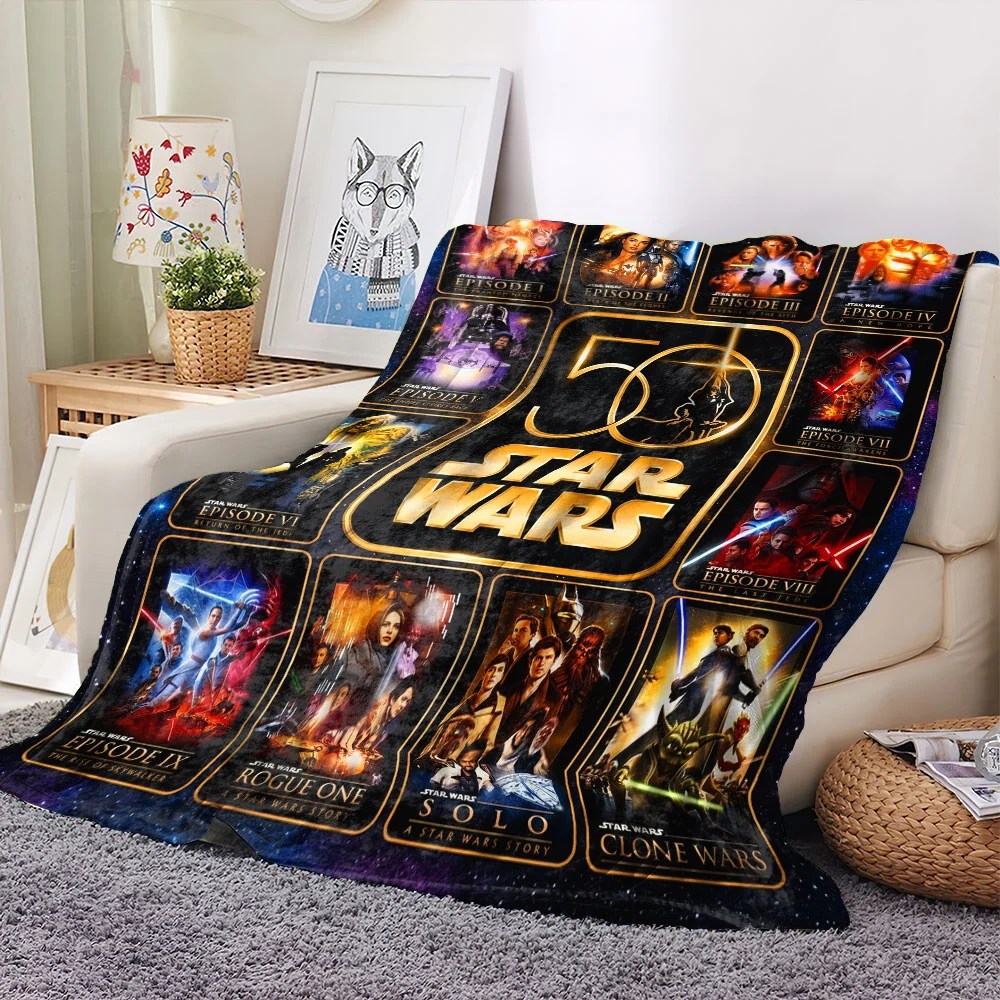 Star Wars 50th Anniversary Fleece Blanket – TMTHU9933