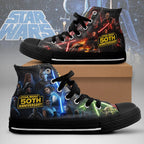 Star Wars 50th Anniversary High Top Canvas Shoes – TMTHU10185