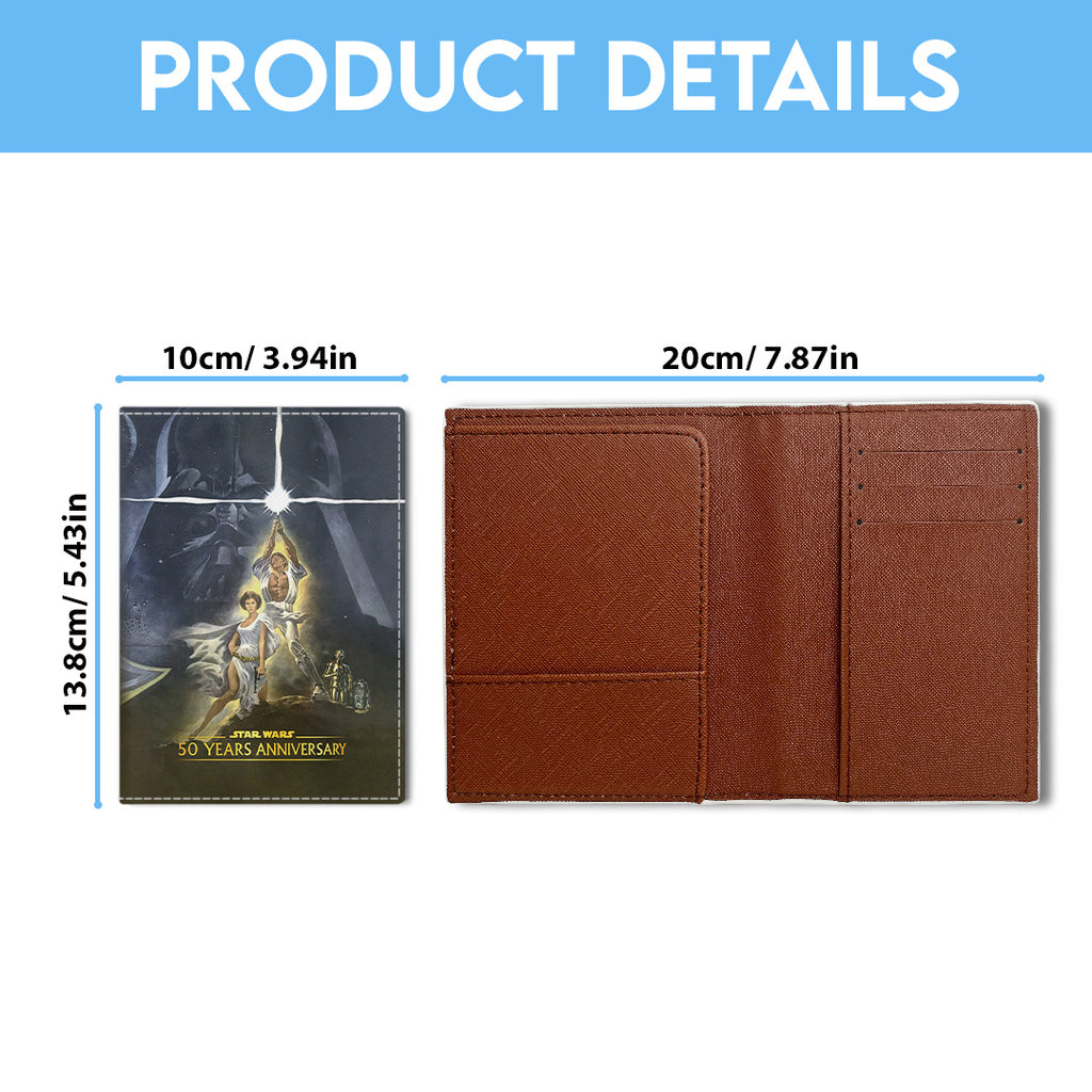 Star Wars 50th Anniversary Leather Passport Cover – TMTHU6179