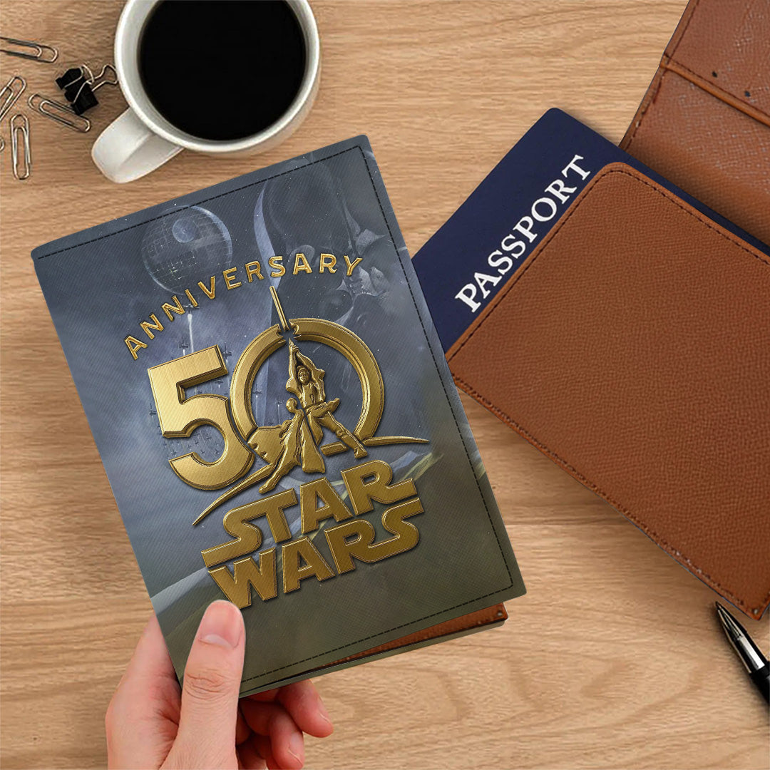 Star Wars 50th Anniversary Leather Passport Cover – TMTHU6179