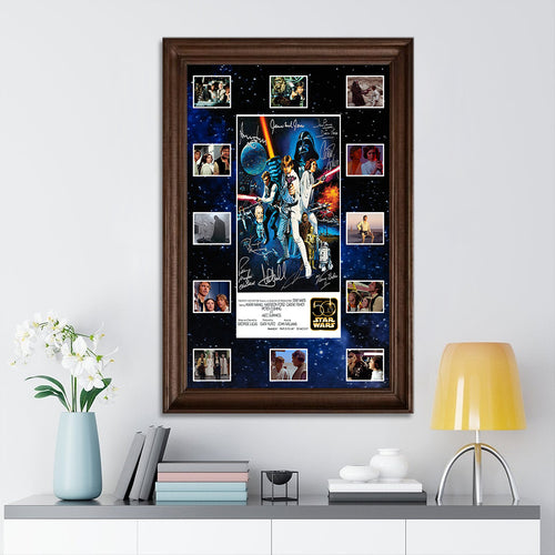 Star Wars 50th Anniversary Rectangle Canvas With Inner Frame – TMTHU5204
