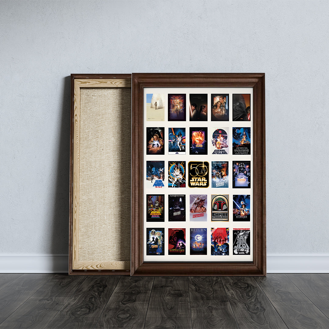 Star Wars 50th Anniversary Rectangle Canvas With Inner Frame – TMTHU6971