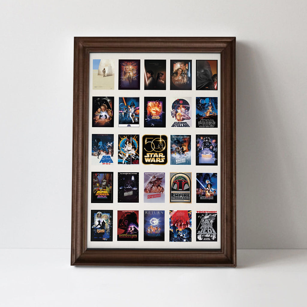 Star Wars 50th Anniversary Rectangle Canvas With Inner Frame – TMTHU6971