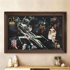 Star Wars 50th Anniversary Rectangle Canvas With Inner Frame – TMTHU7271