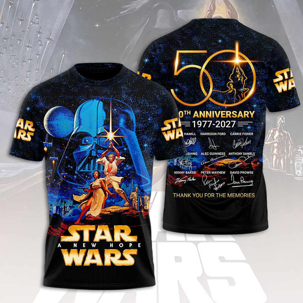 Star Wars 50th Anniversary 3D Apparel – HOATT14993