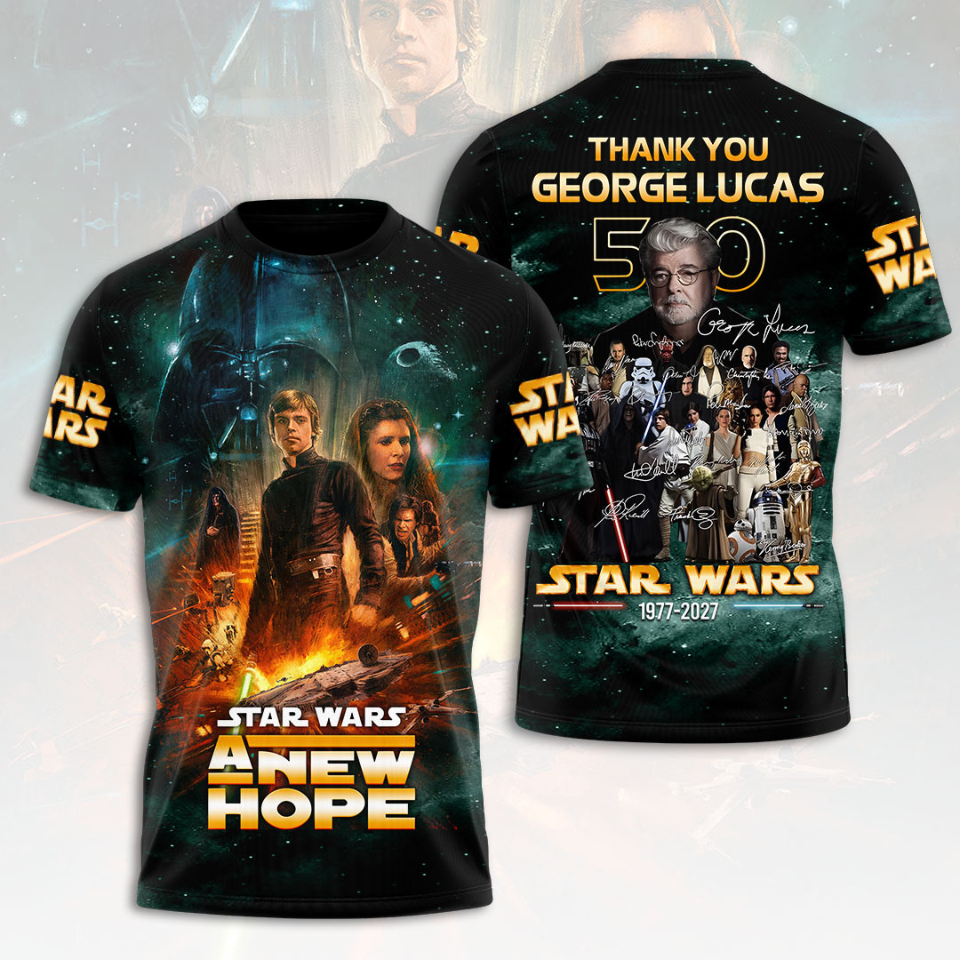 Star Wars 50th Anniversary 3D Apparel – HOATT17406