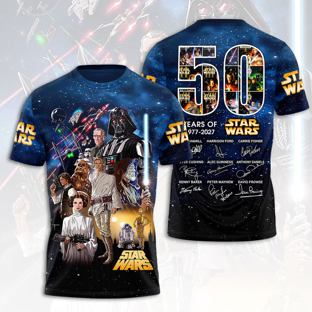 Star Wars 50th Anniversary 3D Apparel – HOATT17710