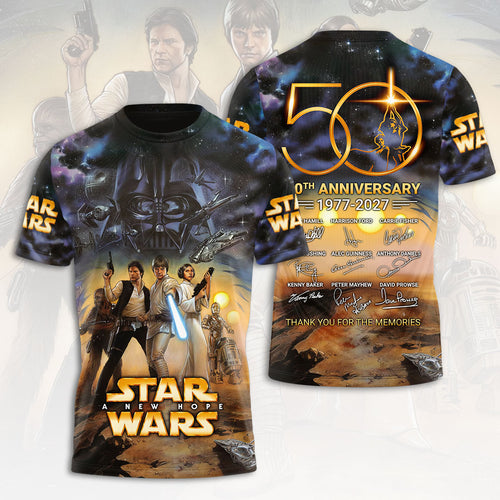 Star Wars 50th Anniversary 3D Apparel – HOATT17780