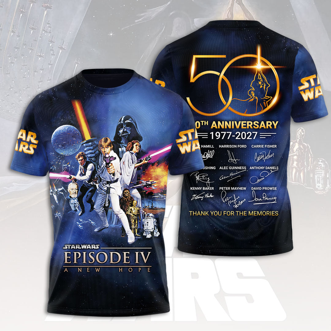 Star Wars 50th Anniversary 3D Apparel – HOATT17784