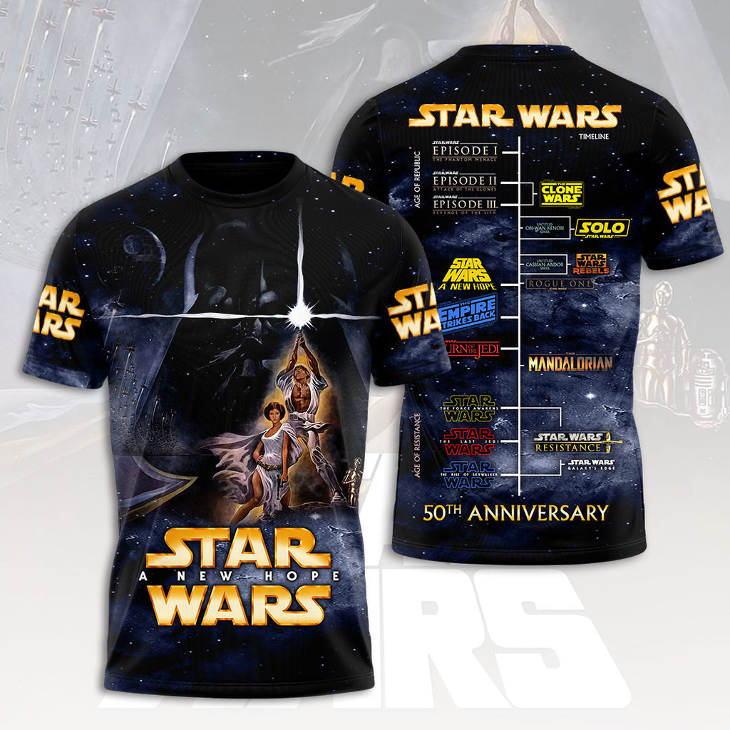 Star Wars 50th Anniversary 3D Apparel – HOATT17846