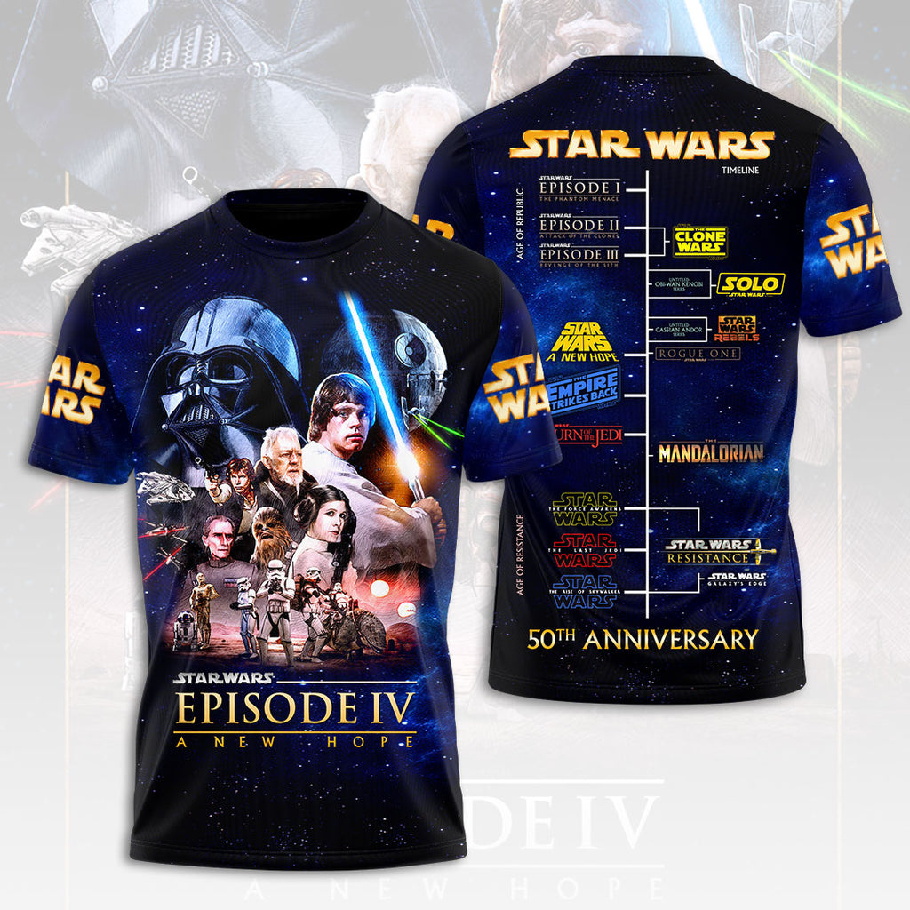 Star Wars 50th Anniversary 3D Apparel – HOATT17914