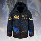 Star Wars 50th Anniversary Thickened Down Hooded Jacket – HOATT14026