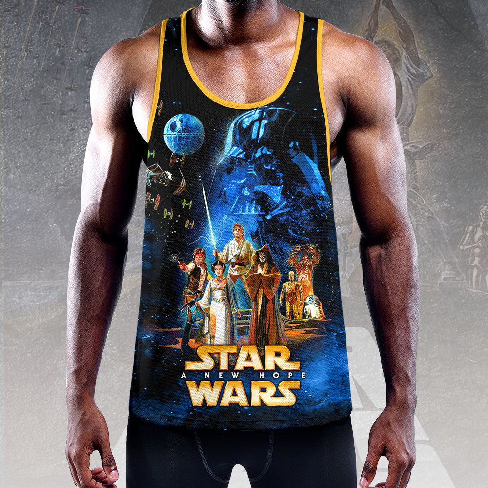 Star Wars 50th Anniversary Y-Back Muscle Tank Top – HOATT16390