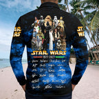 Star Wars 50th Anniversary Zip Polo Shirt – HOATT17577