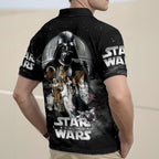 Star Wars 50th Anniversary Zip Polo Shirt – HOATT17675